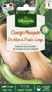 Courge Musquée de Nice à Fruits Longs